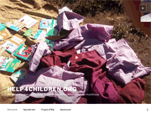 Tablet Screenshot of help4children.org
